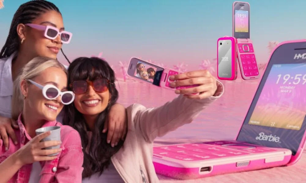 کمپین Barbie phone بعد از موفقیت فیلم Barbie در سال 2023