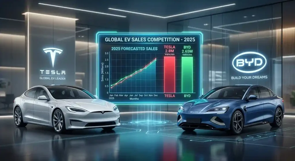 Tesla Vs BYD