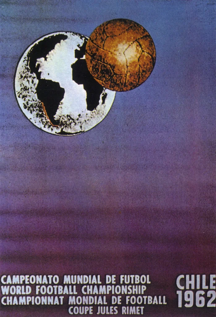 پوستر رسمی جام جهانی 1962 - شیلی