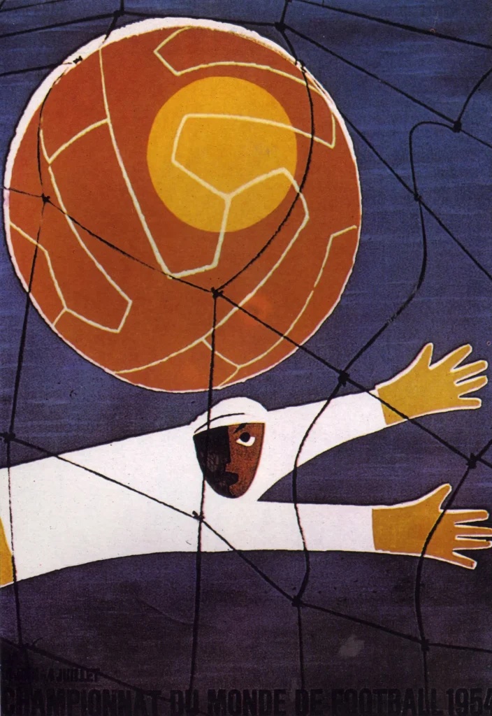 پوستر رسمی جام جهانی 1954 - سوئیس
